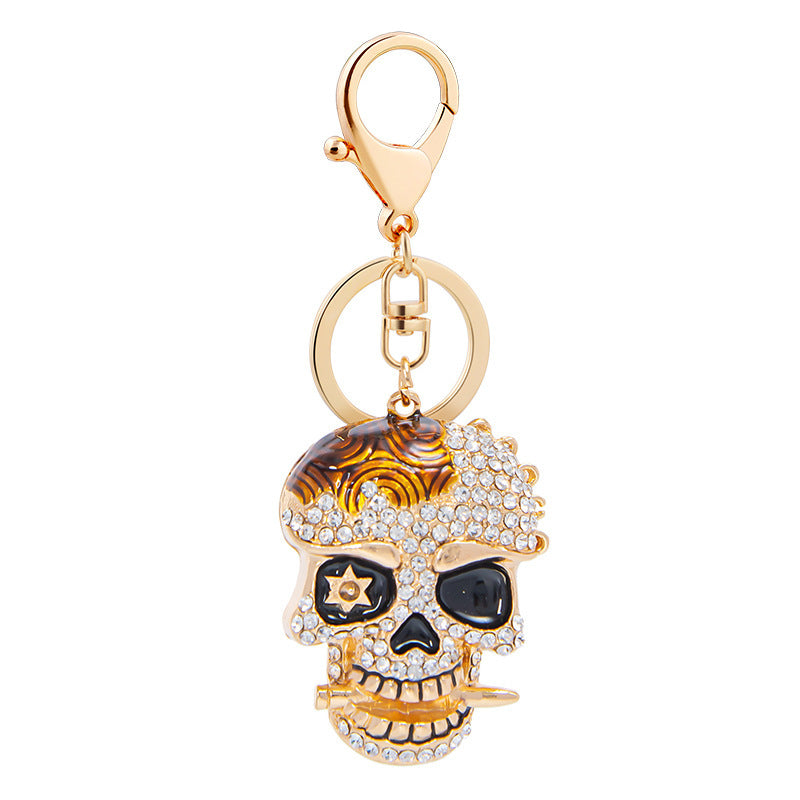 Creative Diamond Skull Metal Keychain Fashion 59538067 9f16 4722 93eb 008b6fc7865d