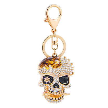 Creative Diamond Skull Metal Keychain Fashion 59538067 9f16 4722 93eb 008b6fc7865d