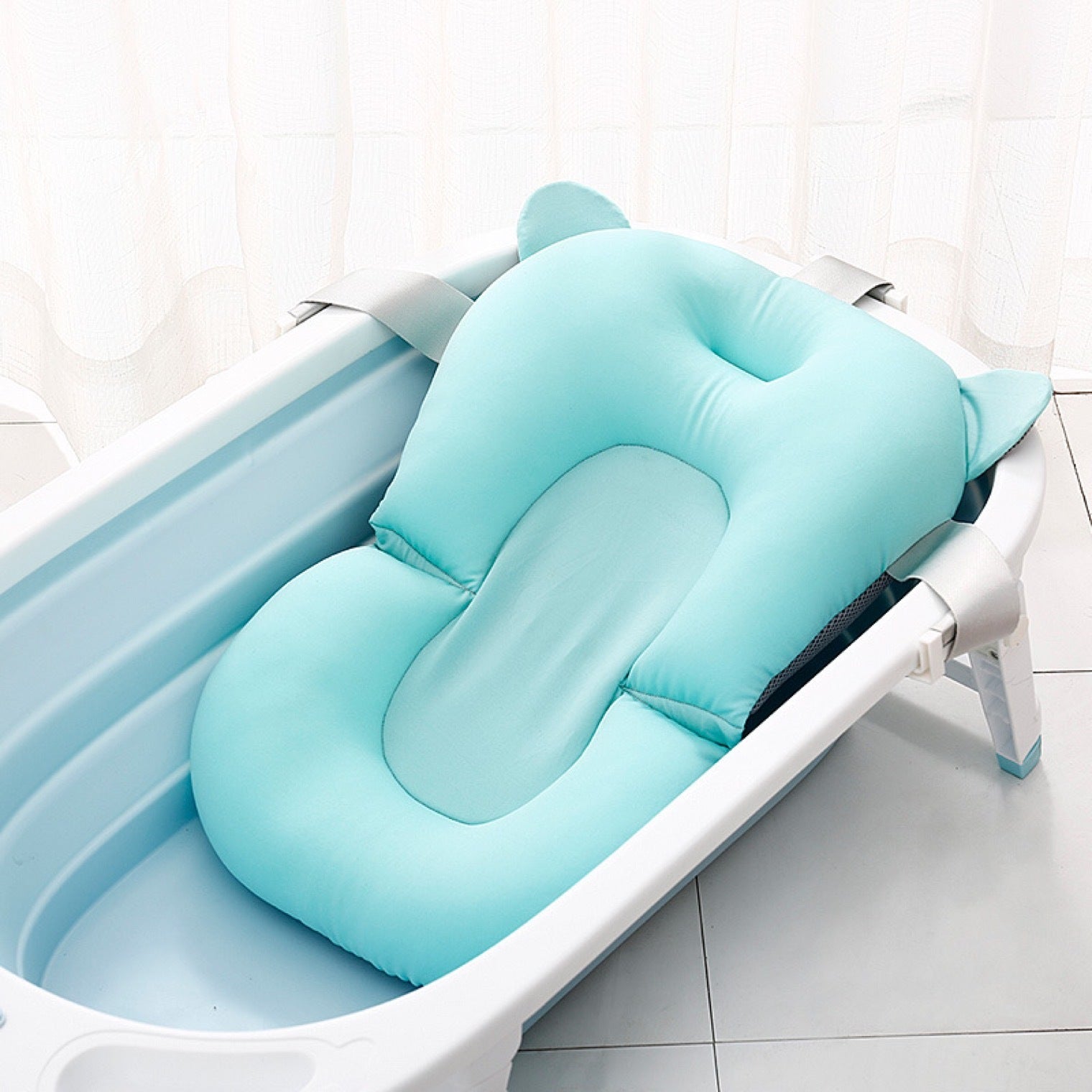Baby Bath Suspension Bath Net Can Sit On The Bath Rack 596139402686