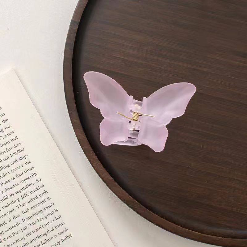 Korean Super Fairy Butterfly Hairpin Frosted Shark Headgear 59838c80 dd10 4c34 8076 b5ca4c8995ff