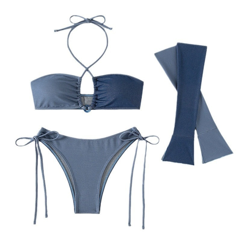 Women's Bikini Lace-up Swimsuit Three-point 5984c550 42d1 4430 a6dc 3c90a26825f0