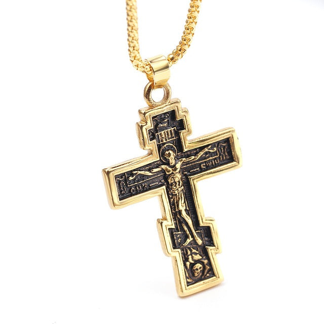 Cross Jesus Pendant Necklace 598658217715