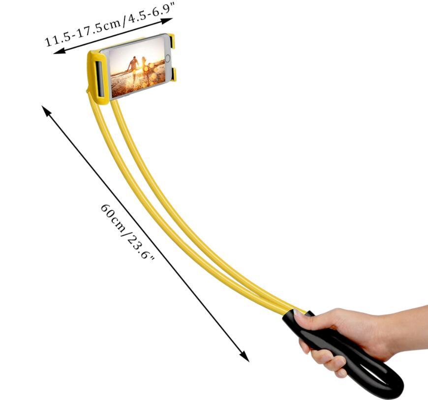 360 Degree Rotable Selfie Phone Holder Universal - 图片 4