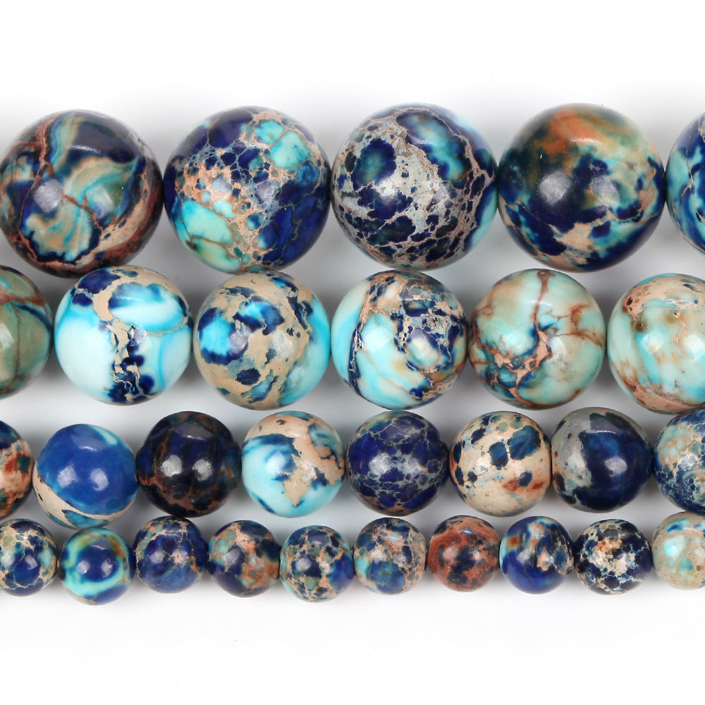 Natural Lapis Lazuli Emperor Turquoise Handmade DIY Bead Semi-finished Product 5999a43b af6a 470a b30e 717da3340d82