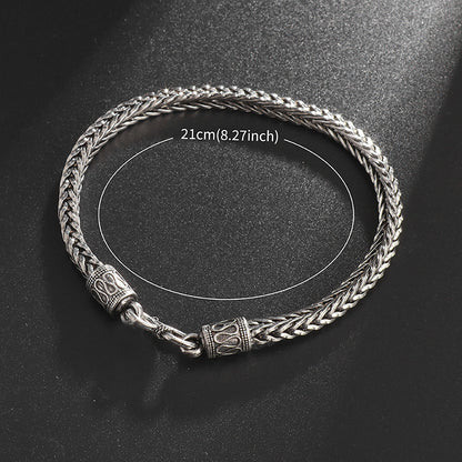 Men's Retro Stainless Steel Ins Style Personalized Bracelet 59ad02aa c377 4a8b bf36 af2aede68a87