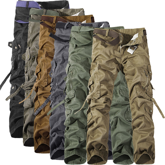 Men's Multi-pocket Cargo Pants Washed Hot Sale Cargo Pants 59d13d3b 9722 4f55 9d5c b8afee721e8c