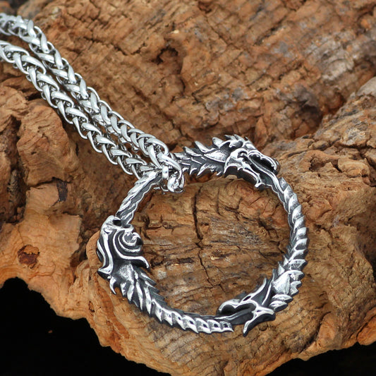 Raven Titanium Steel Pendant Viking Necklace For Men And Women 59f2bcdc cb66 4a96 9ab7 d2995ed4a0a8