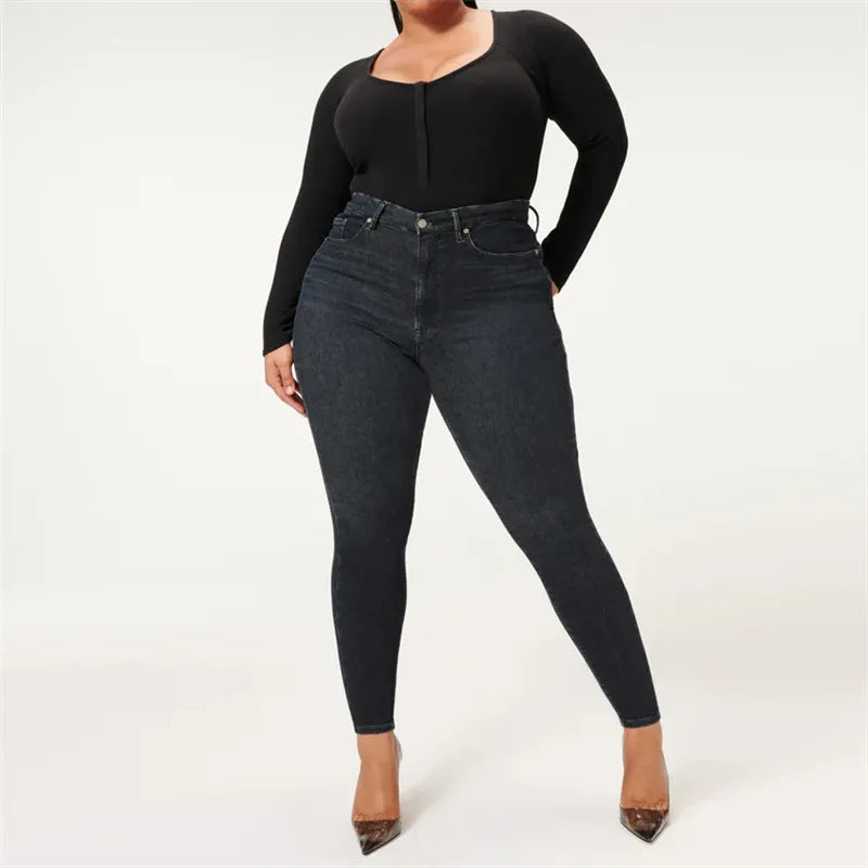 New Women's Fashion Casual Jeans 59f8b2d2 707a 4a41 97ba 034b2969c67a