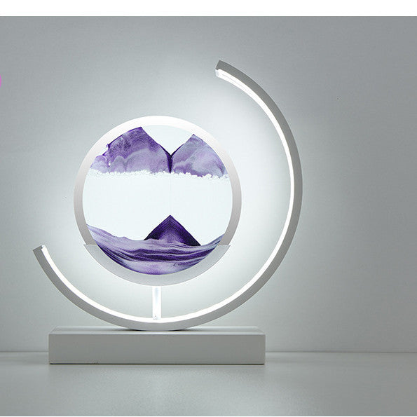 High-end Business Gifts Quicksand Painting 3D Living Room Decorations Lights Creative Lamp Led Lights 5a07e8c4 cecd 4ea5 88d1