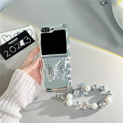 Electroplating Wave Edge Folding Soft Shell Three-dimensional Butterfly Bracket - 图片 10