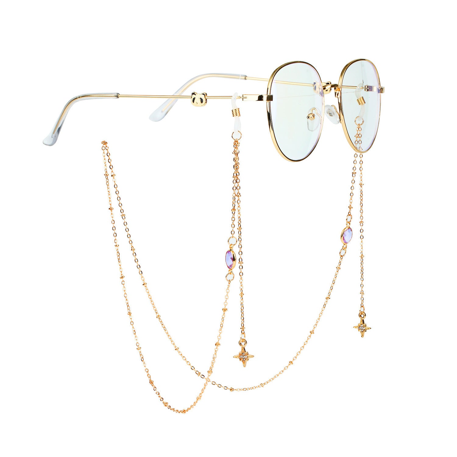 Glasses Bound Glass Hanging Chain 5a678424 669d 4810 b582 0f4c23550b4e