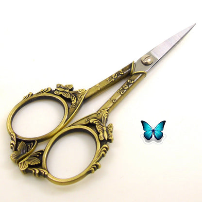 Butterfly Cut Retro Cut Cute Shape Tailor Scissors Yarn Embroidery Thread Head Household Scissors 5a755ba5 5223 4406 bb28 981