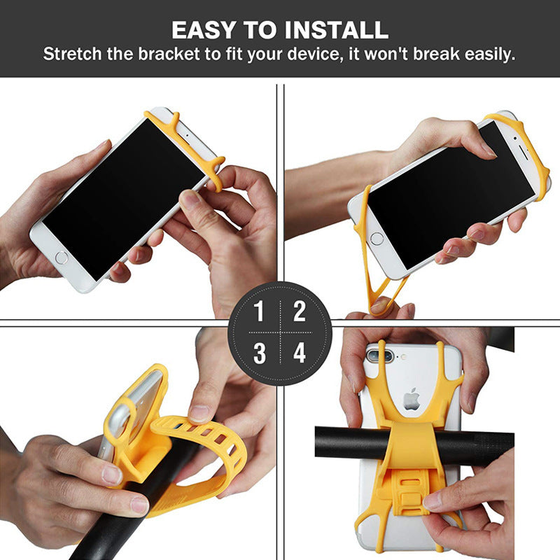 Outdoor Navigation Bicycle Cellphone Holder Fixed Strap - 图片 3