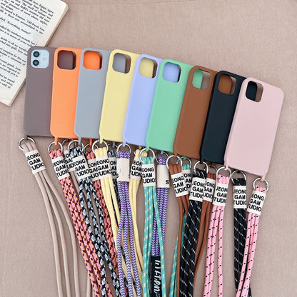 Long Diagonal Lanyard Liquid Silicone Phone Case 5a941a28 9c64 4e33 b0d6 ad6fc129c9c5