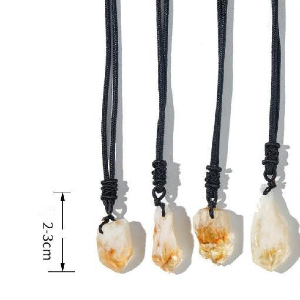 Braided Black Rope Pendant Necklace 5a9b7540 b3d3 4633 a848 665af28fd6fe