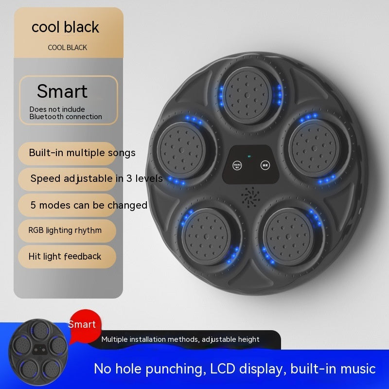 Children's Music Boxing Machine Blue Light Hitting Reaction Boxing Target Intelligent Electronic Wall Target 5acfb94c e090 4f