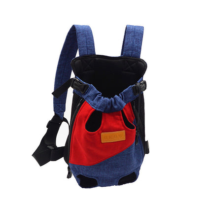 Portable Breathable Comfortable Pet Four-leg Canvas Backpack 5af6ee65 9d06 4dbf 9e4e 814dd6eb9caf
