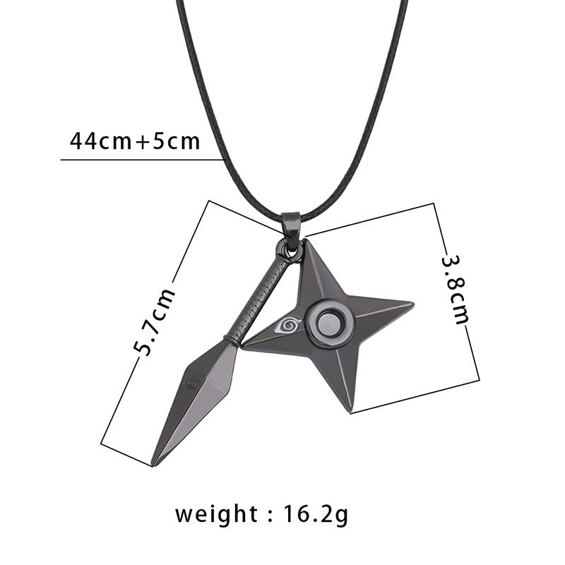 Alloy Japanese Dart Pendant Necklace 5b1239cd d6b5 42c1 9296 82966de008ad