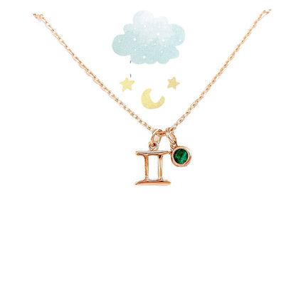 Symbol Letter Image Colored Diamond Necklace Pendant 5b2cf975 c979 408d bcca 510600400b9c
