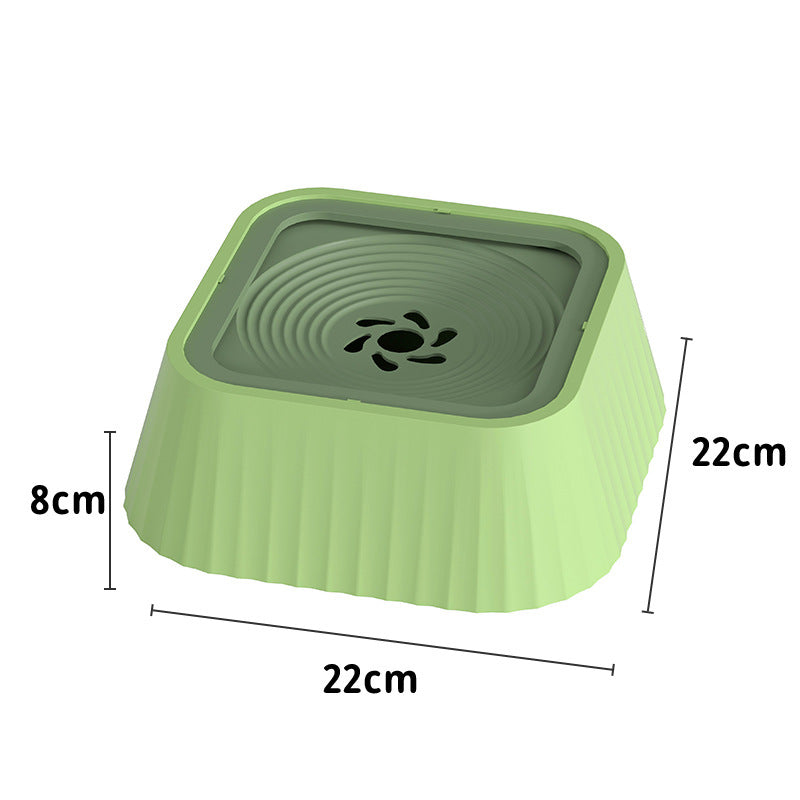 Pets Dog Cat Bowl Floating Bowl Water Drinker Not Wet Mouth Splash Water Portable Dog Bowl Not Sprinkler Pet Drinking Bowl Cu