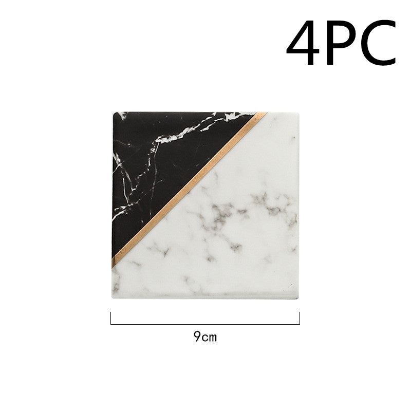 Nordic Phnom Penh Marbled Coaster Creative Ceramics 5b56393e 8e6a 4e32 9d61 478d6f3ac26b