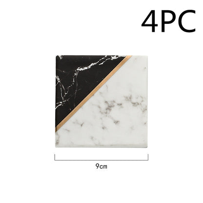 Nordic Phnom Penh Marbled Coaster Creative Ceramics 5b56393e 8e6a 4e32 9d61 478d6f3ac26b