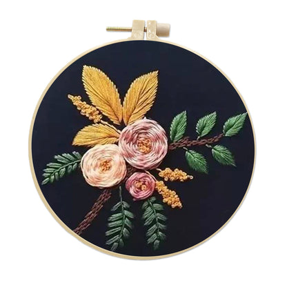 European Style Three-dimensional Fabric Embroidery Material Bag 5b5a8465 eca2 42f9 a823 ddea04a9251a