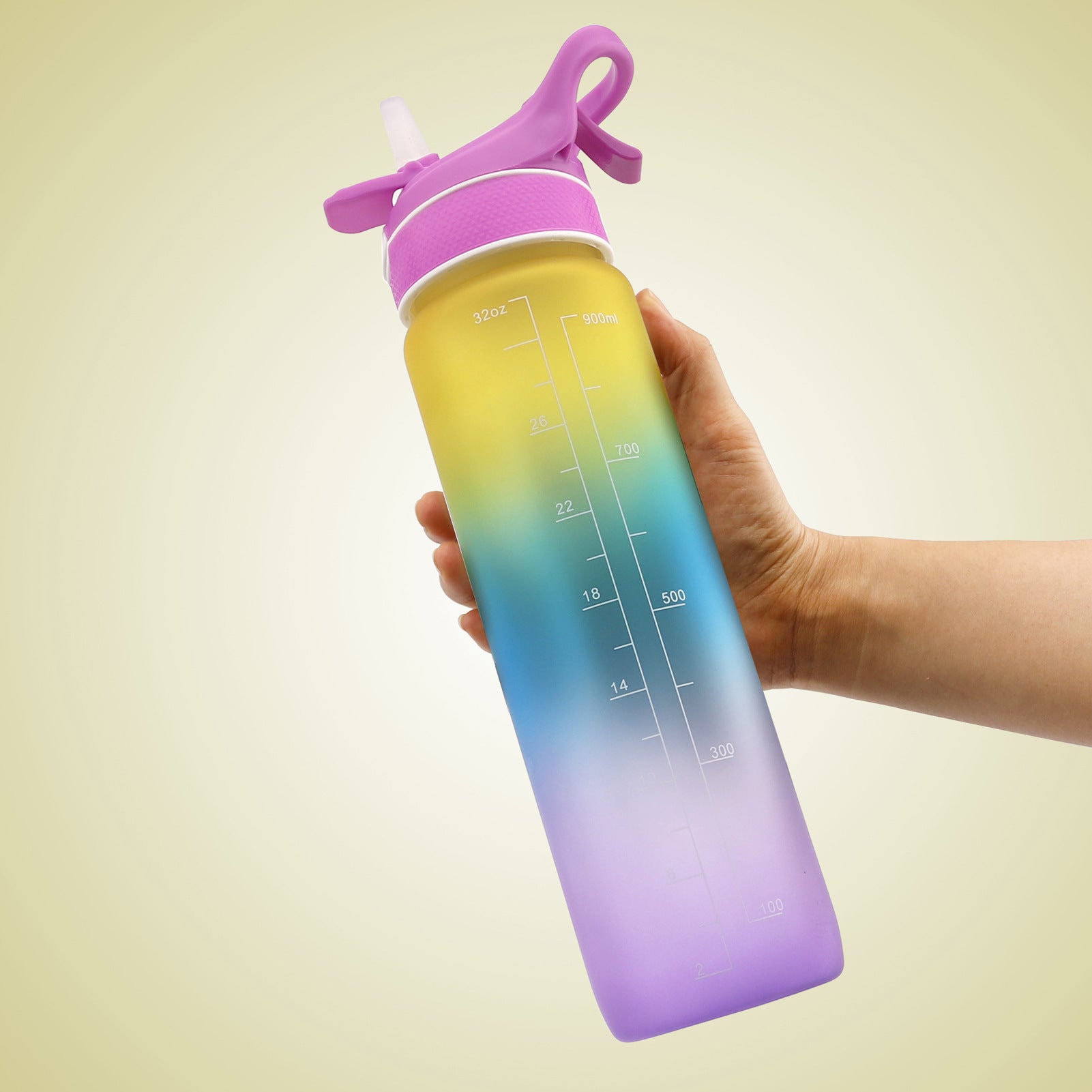 Water Bottle Scrub Bounce Cover Straw Space Cup Sports Water Bottle 5b8928c4 e8eb 4d9e 99d9 b129233cde9b