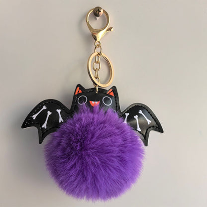 Summer Halloween Keychain Cartoon Leather 5b947519 20d8 48af 944b 97ed92ffe59f