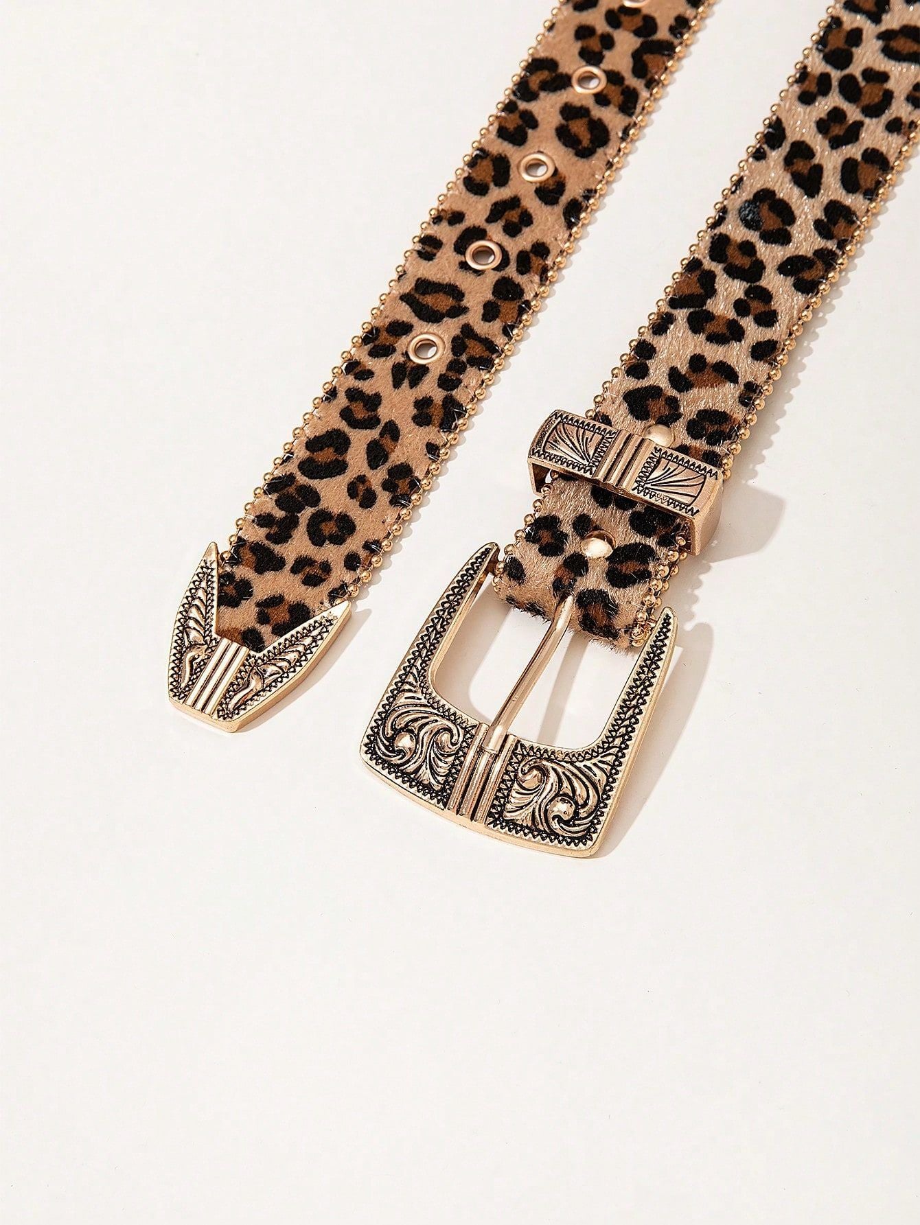 Retro Pattern PU Belt Western Style Women's Belt 5b947e2b 6af7 4a5e 949a 87b2f50524bc