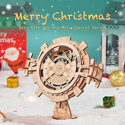 ROBOTIME 3D Puzzles Perpetual Calendar Wooden Model Kits Brain Teasers Sets LK201 5b9e77fb f0a2 41a4 bb91 da3acaf93a61