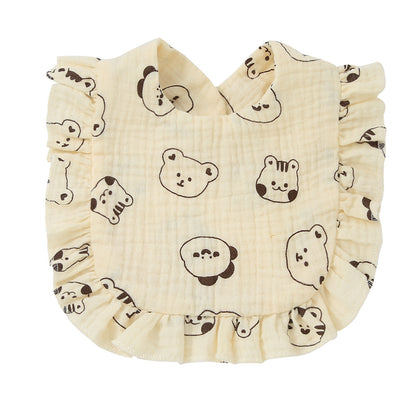Baby Cotton Printed Gauze Bib 5bb33844 f98e 47a1 844d 81a3e81d186b