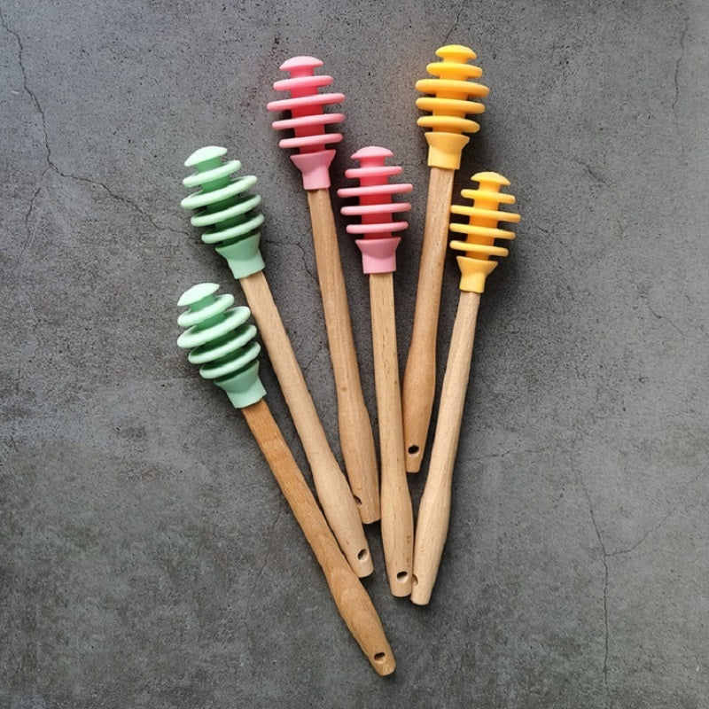 Spot Manufacturers Direct Food Grade Silica Gel Honey Stir Bar Silica Gel Bee Stir Bar Food And Beverage Stir Bar 5bb7e87b 81