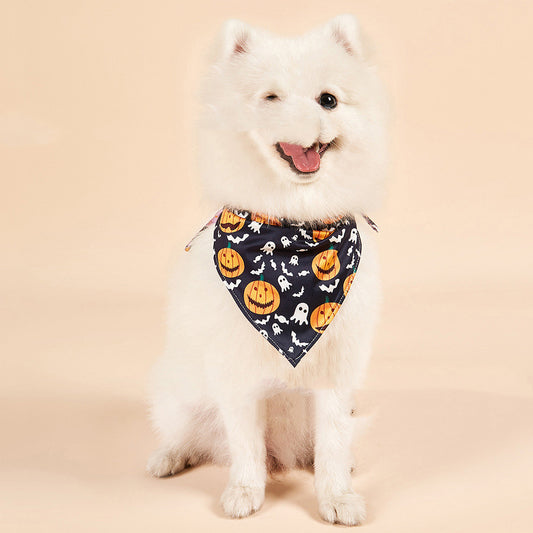 Halloween Double-sided Saliva Towel Pet Accessories 5bd60fd3 1f16 4857 921a c69924a7d219