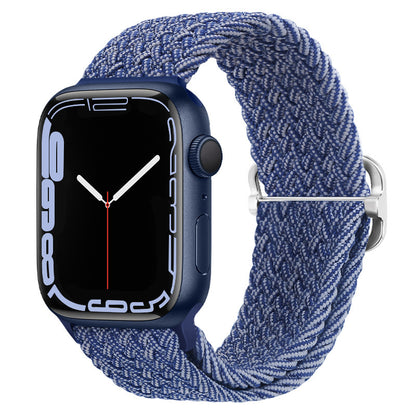 Double Loop Nylon Loop Woven Rainbow Watch Strap 5bde5d2d bf3e 459a 8bc0 6d0f92132900