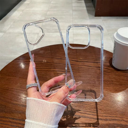 Simple And Transparent Acrylic Anti Drop Phone Case - 图片 4