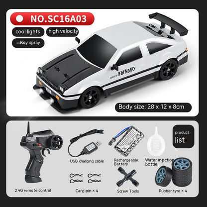 Remote Control Car Four-wheel Drive Drift Racing Car With Light Spray Boy Toy Remote Control Toy Car 5c0e5728 dbd7 41ca 9f96 