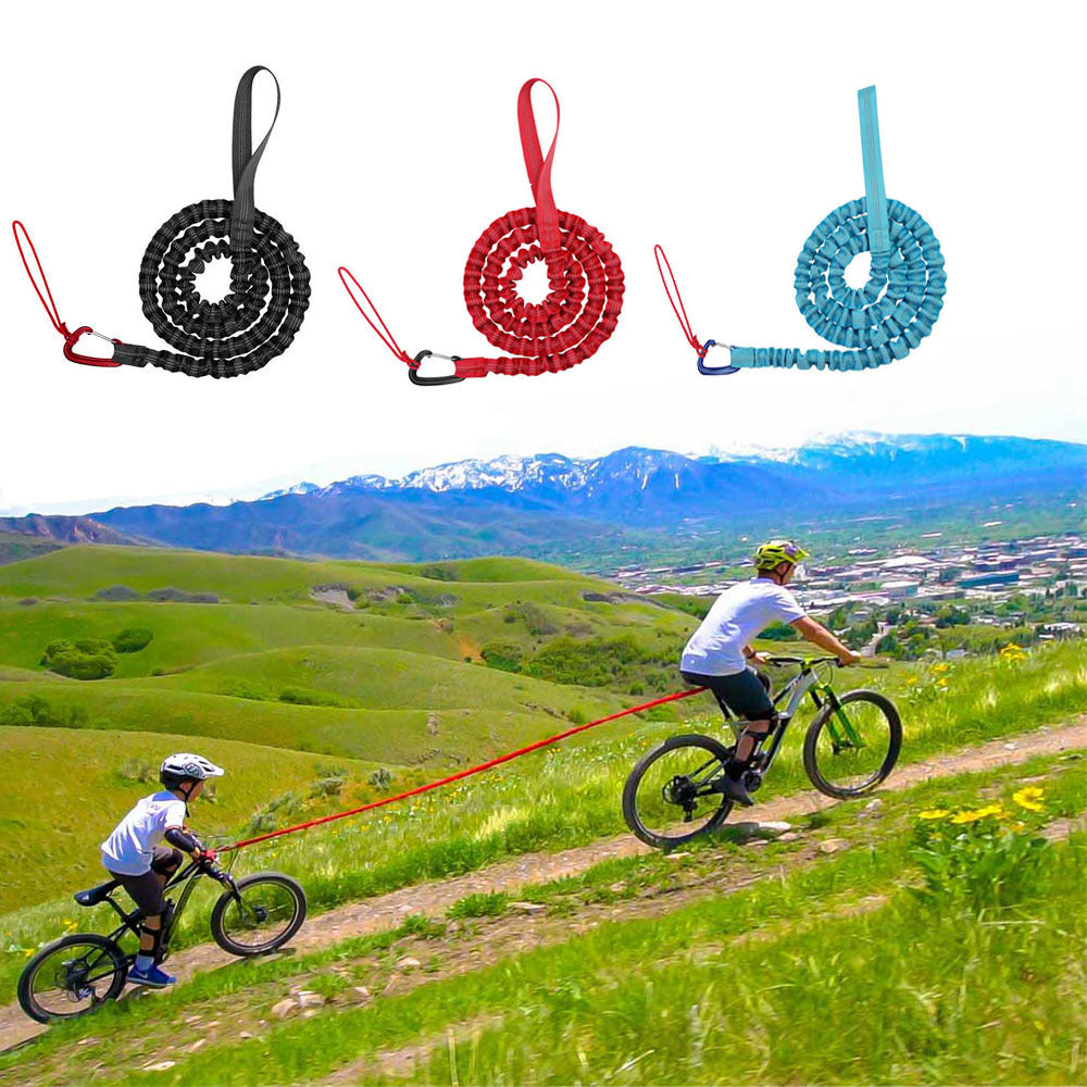 Bicycle Traction Mountain Bike Parent-child Pull Portable Trailer Rope 5c1e903a 8471 42ed 803c 336dc33c1726