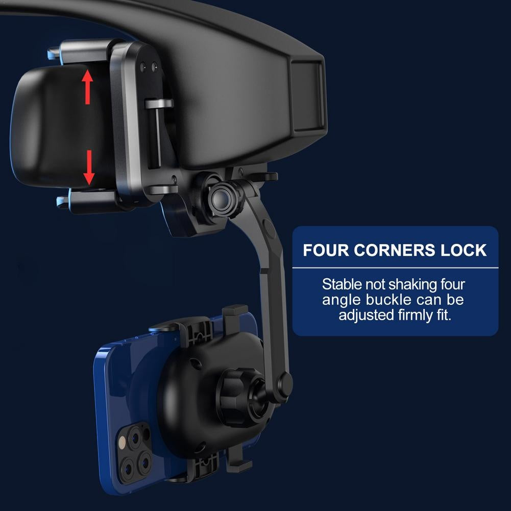 New Car Mobile Phone Holder Rearview Mirror Navigation Multifunctional Support Frame 5c23b11c ab57 4da6 9a66 846d7ce3c121