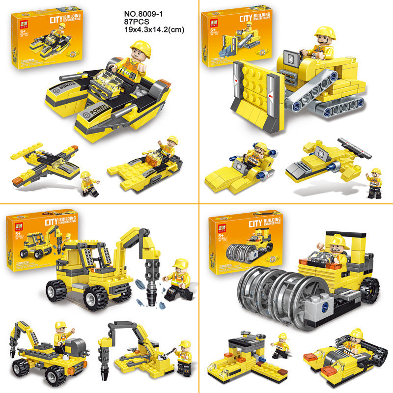 Construction Vehicle Assembly Building Block Toy Car Set 5c329659 b861 475c 97e3 fa15654e8af9