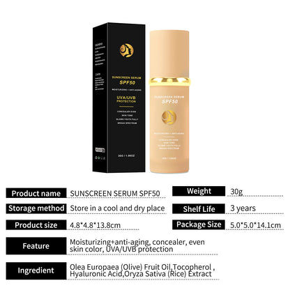 Brightening Skin Color Naturally Moisturizing Concealing Foundation
