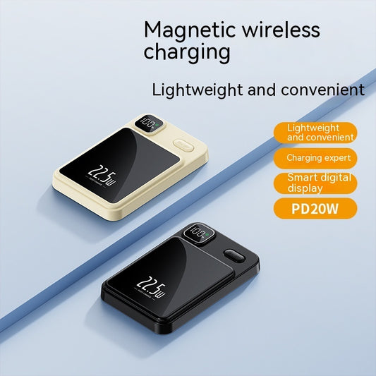 Magnetic Power Bank 20000 MA Large Capacity Fast Charging Mobile Power Gift - 图片 1