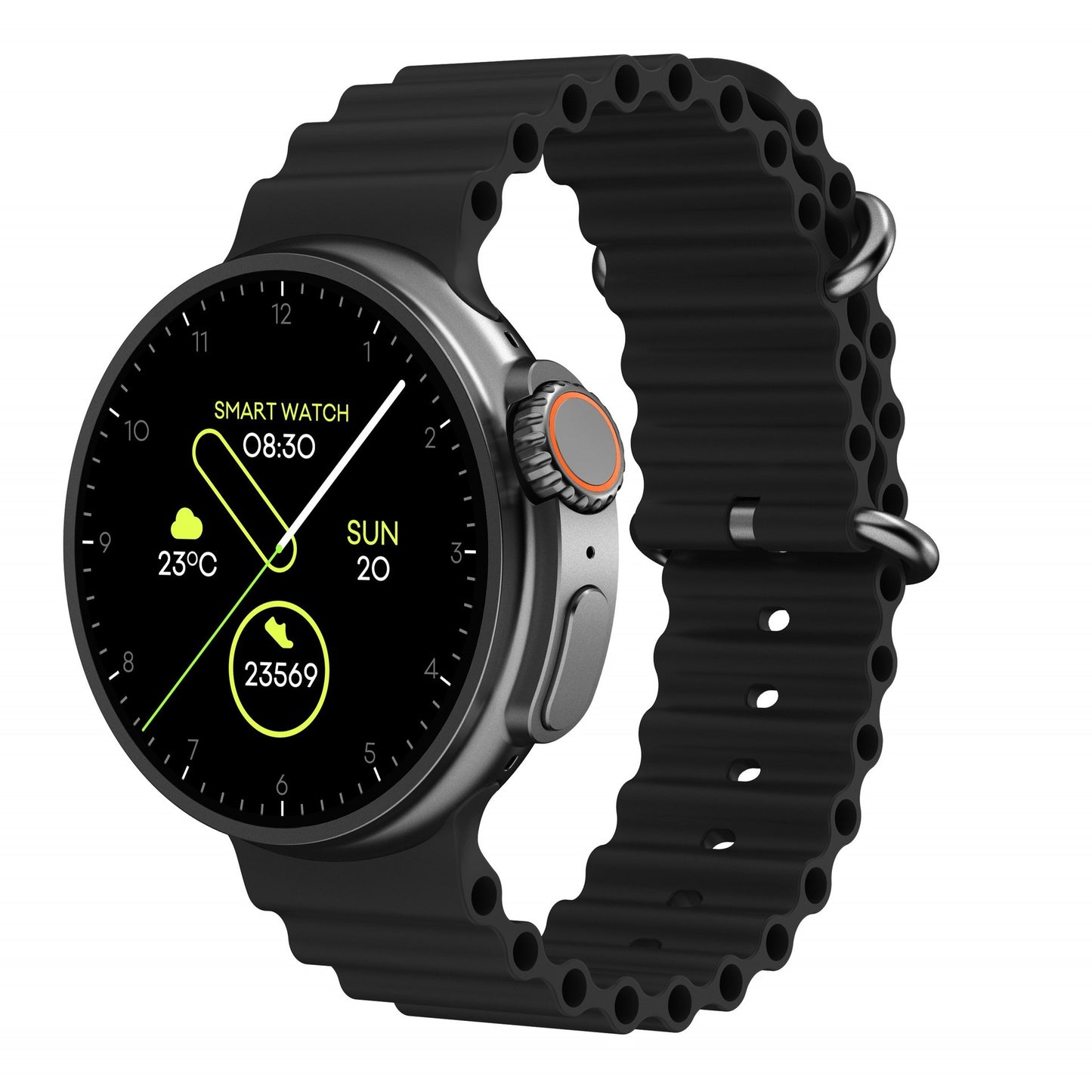 New K9 Smart Watch 1.39 Round Screen Encoder True Screw Clip Wireless Charging NFC Offline And Payment Function 5ca7b98c c1ce