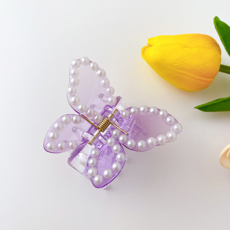 Medium Butterfly Shape Pearl Fancy Pearl Jelly Palette Hair Clip 5cc16973 639e 4e97 b47e 0ab2549ca7cd
