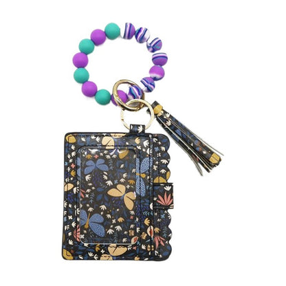 Silicone Beads Bracelet Key Chain Leopard Print 5cc879c0 d70c 4f56 ad77 eb407766d643