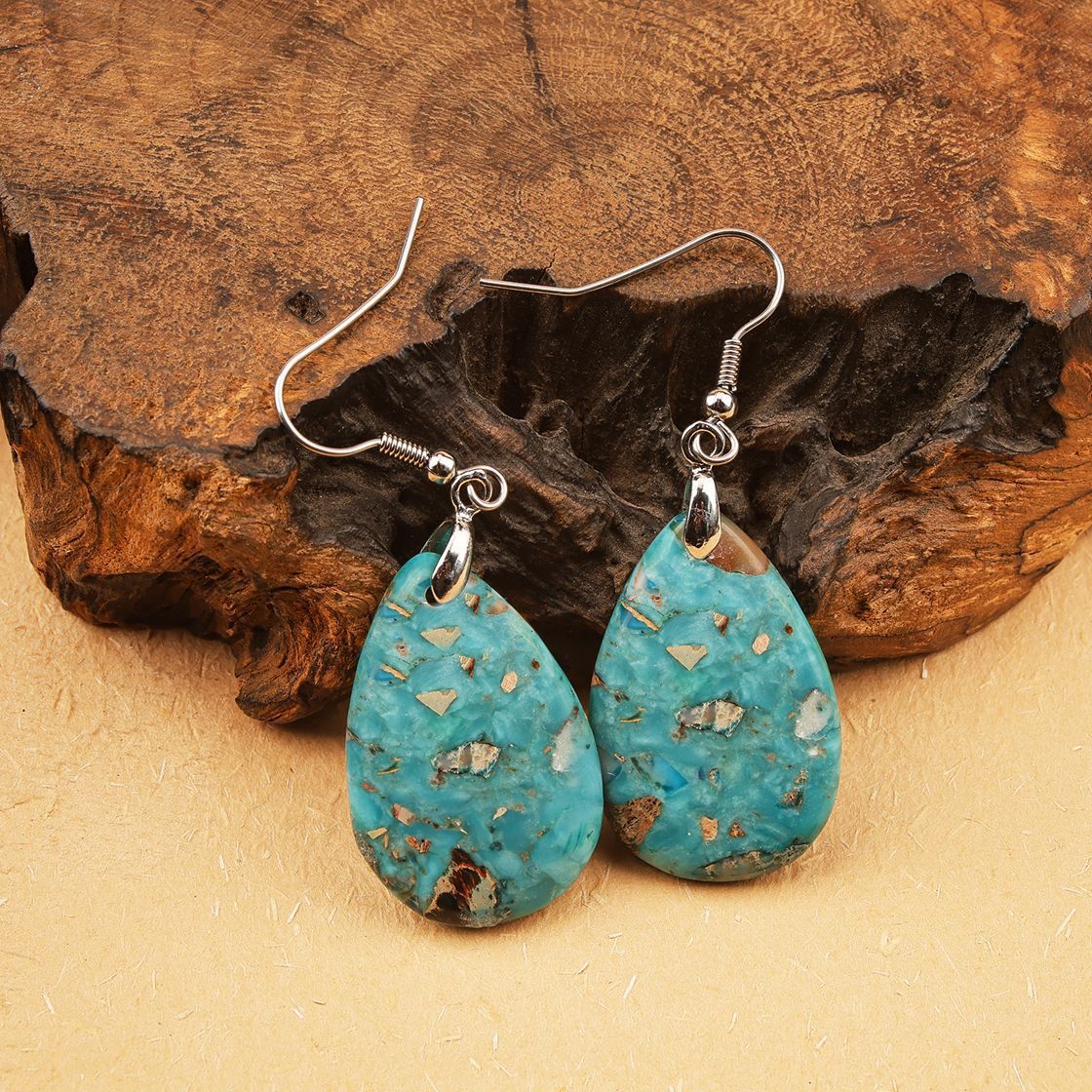 Women's Natural Stone Simple Earrings 5ccc86d4 80a3 4344 98cf a28d6f86df7e