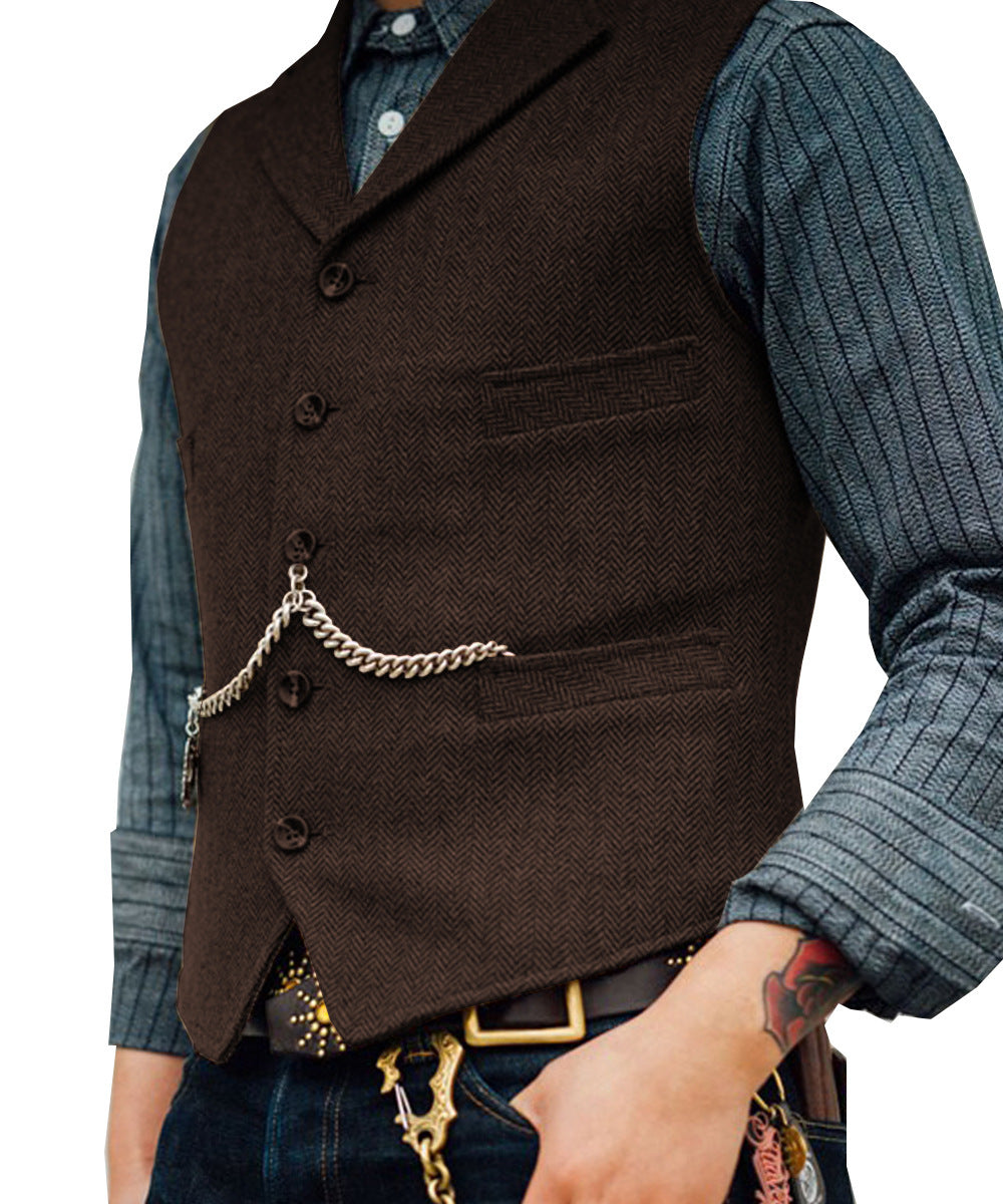 New Men's Groom Slim Casual Suit Vest 5ccd121c 32e9 4fc0 a8df 8bc136572526