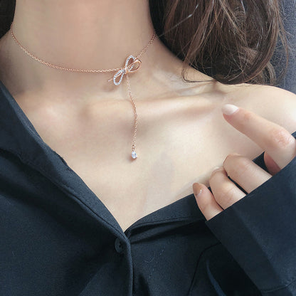 English Number Butterfly Xiaoman Waist Clavicle Necklace 5ce6db73 7894 4525 93f4 e31828af2e02