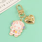 Cartoon Space Rabbit Space Bear Alloy Keychain Pendant 5cf75750 92ec 4538 80e1 adef838a9ff4