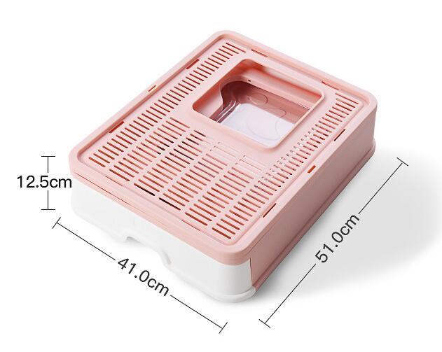 Fully Enclosed Odor-proof Drawer Foldable Cat Litter Basin 5d0a0063 b52d 4eb6 92c3 9b740de5f778